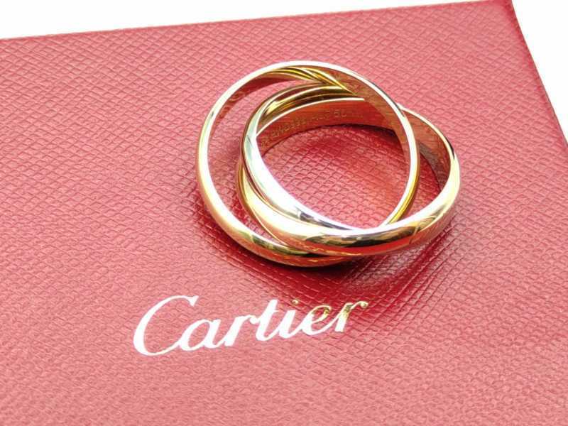 カルティエ買取 トリニティリング750